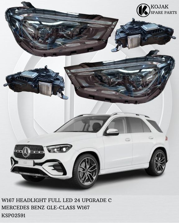 Mercedes-Benz GLE-Class W167 Full LED Headlight 24 Upgrade C