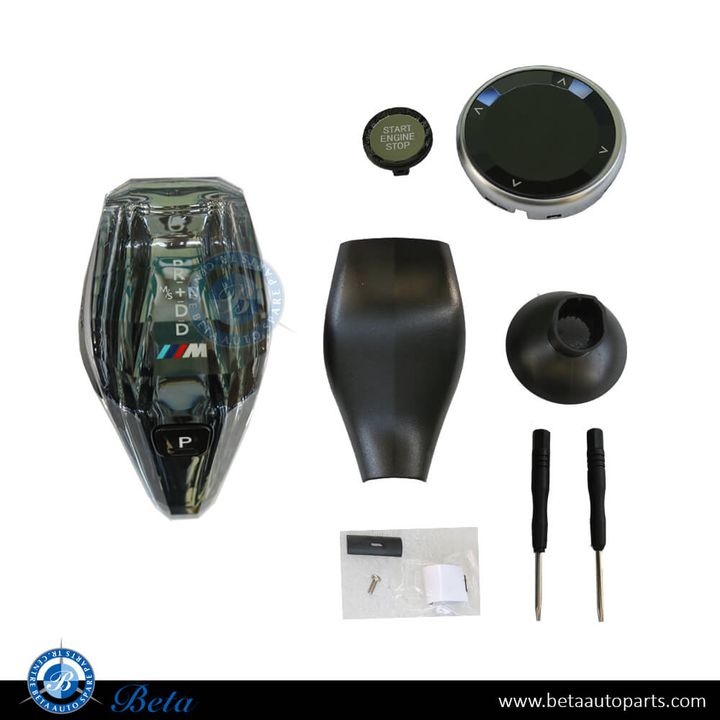 BMW 5 Series / 7 Series G30 / G11 / G12 / G01 / G02 (2016-2021), Gear Knob Crystal Look, China, 61316817622