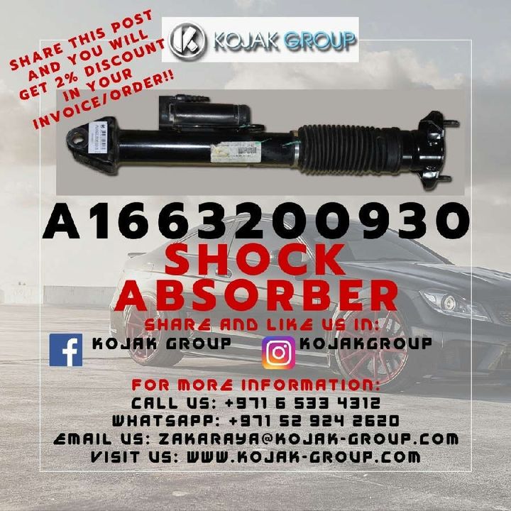 Mercedes-Benz W166/X166 Air Shock Absorber