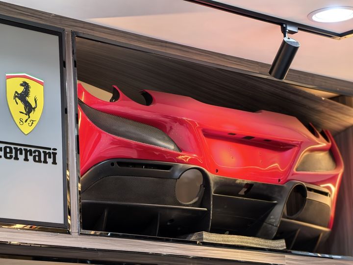 Ferrari F8 Tributo Rear Bumper 2020