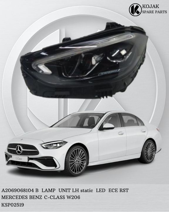 Headlight Left Mercedes-Benz C-Class W206 LED