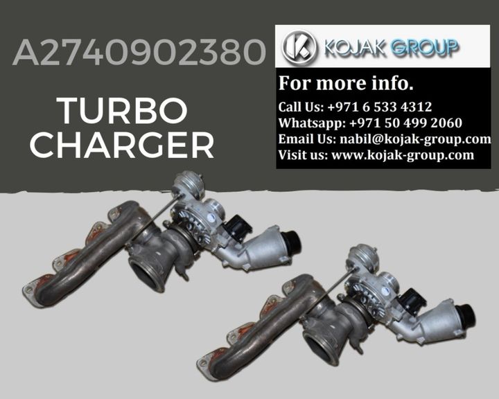Turbocharger with Exhaust Manifold Mercedes-Benz M274 Engine