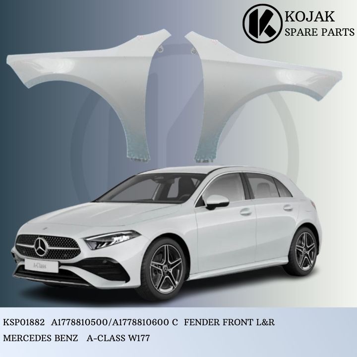 Front Fenders Left & Right Mercedes-Benz A-Class W177