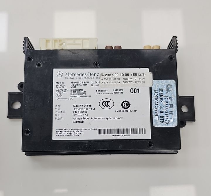 Mercedes-Benz C238 A238 E-Class HERMES 3.0 RTM Module