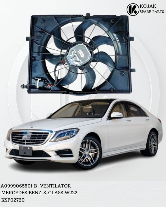 Radiator Cooling Fan Mercedes-Benz S-Class W222