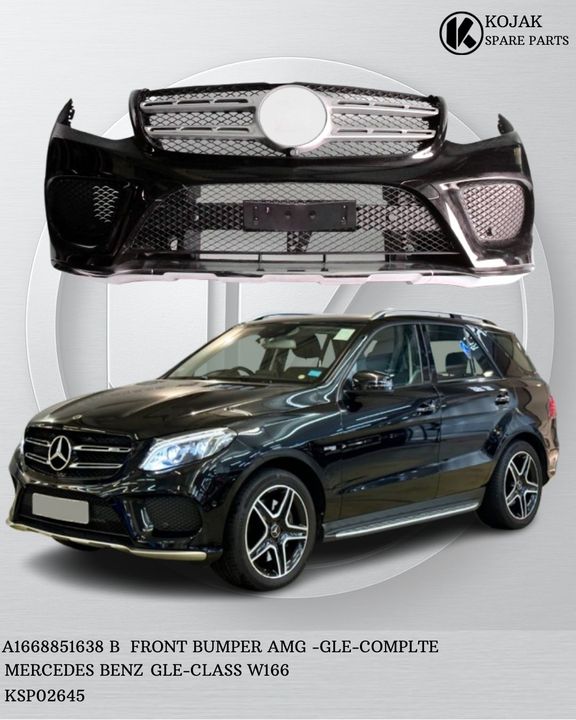 Front Bumper AMG Mercedes-Benz GLE-Class W166