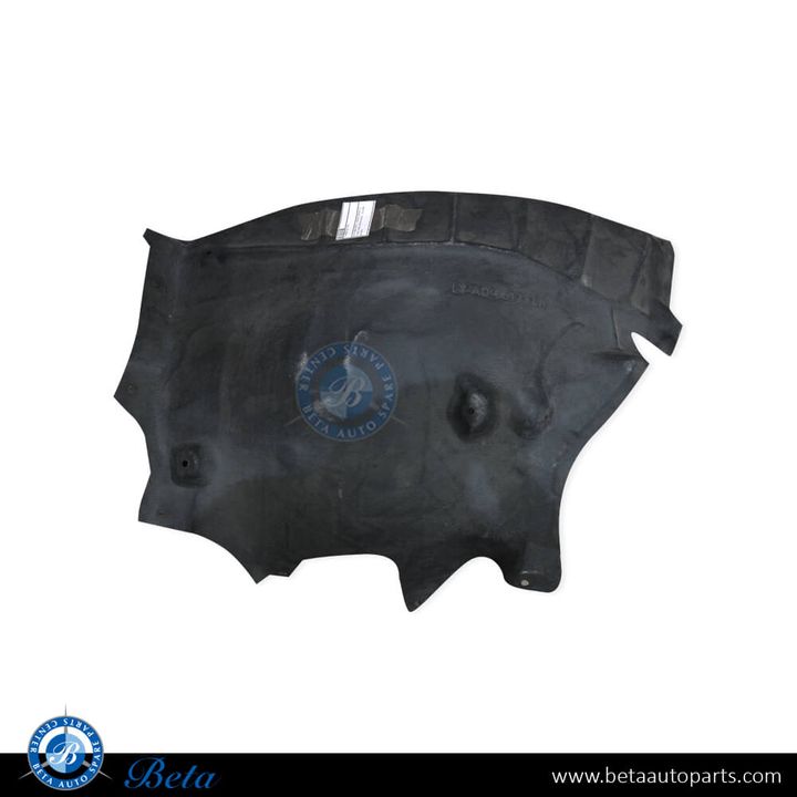 Audi Q8 (2019-Up), Front Wheel Fender Liner Rear Half Flannel (Left), China, 4M8821191, 4M8821191C