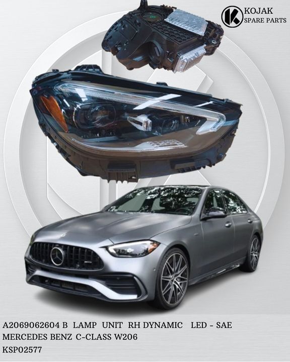 Headlight Right Mercedes-Benz C-Class W206 LED Dynamic