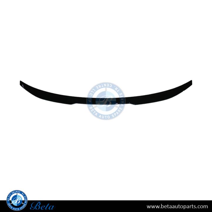 BMW 4 Series G22 (2021-Up), Trunk Spoiler (Black), China, 51628086382