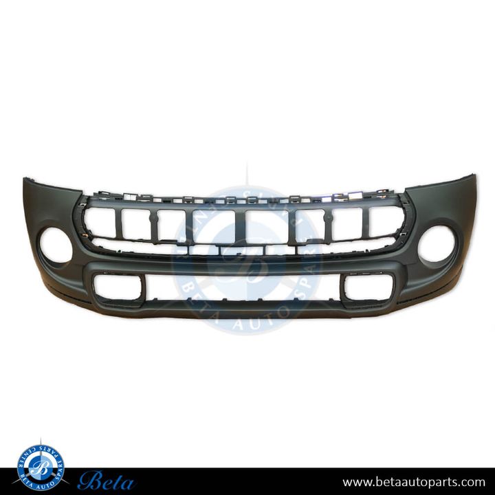 Mini Hatch S F55 / F56 (2014-2023), Front Bumper with Fog Lamp Hole S Model Black, Taiwan, 51117379436