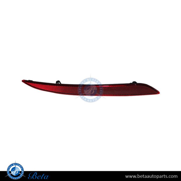 Tesla Model S (2012-2016), Rear Bumper Reflector (Right), China, 6007706-00-D / 6007706-00-C