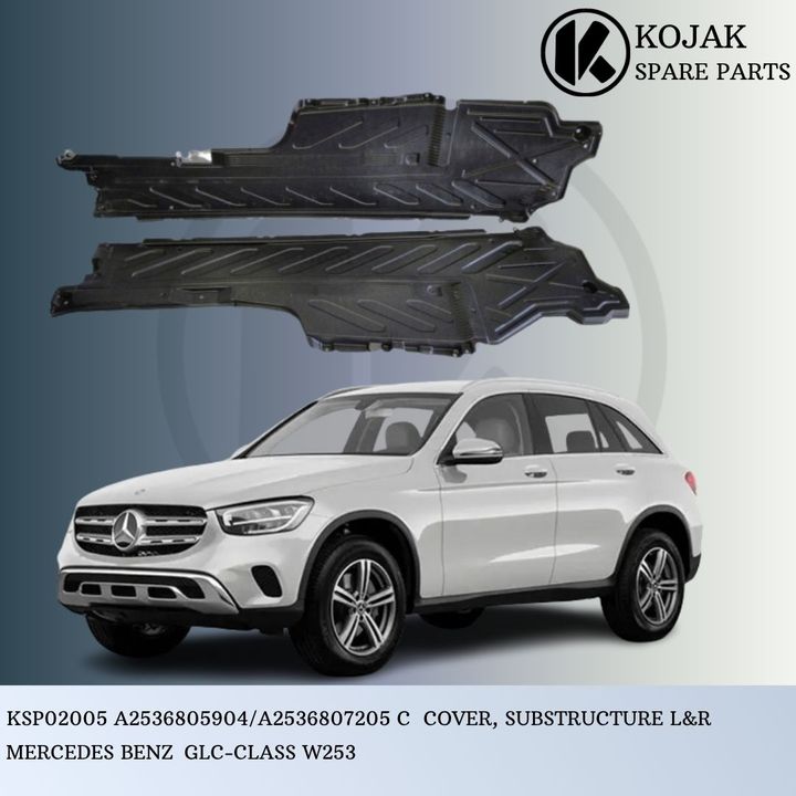 Underbody Substructure Covers Left & Right Mercedes-Benz GLC-Class W253