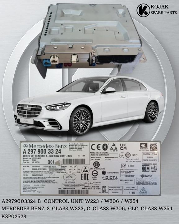 Mercedes-Benz NTG70 MID Head Unit Control Unit