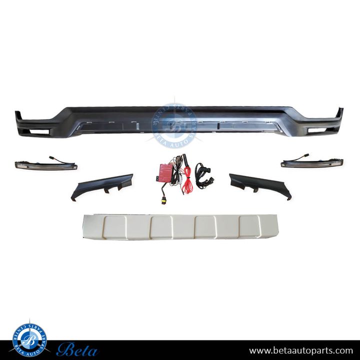 Mercedes G-Class W463 (2018-Up), Front Bumper Lower Spoiler BBS Look for G500/G63, China