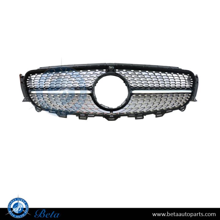 Mercedes E-Class W213 / C238 (2017-2020), Radiator Grille Diamond Look with Camera Hole, China, 2388881400