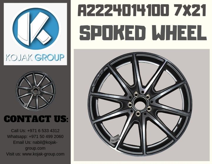 Mercedes-Benz S-Class W222 21-inch Spoked Wheel Rim