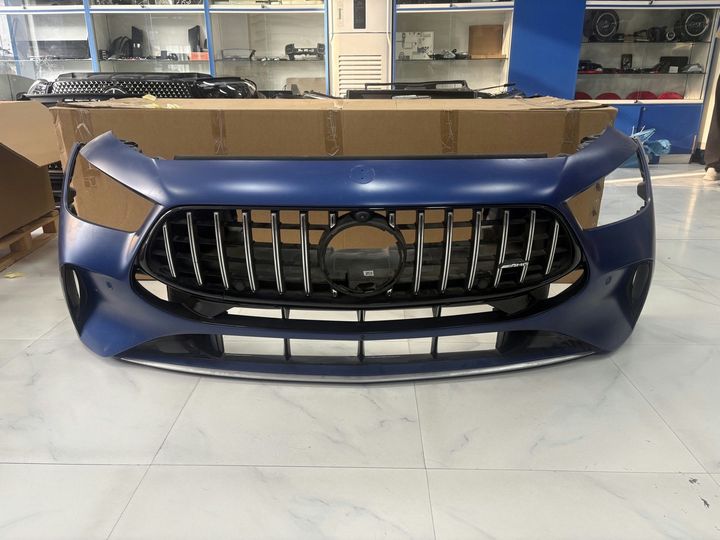 Mercedes-AMG GT 4-Door X290 Front Bumper Matte Blue without grill