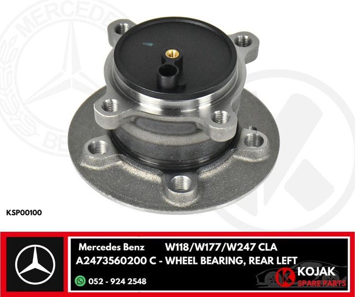 Wheel Bearing Rear Left Mercedes-Benz A-Class W177 / CLA W118 W247