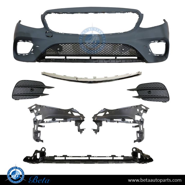 Mercedes E-Class W213 (2017-2020), Front Bumper Normal AMG with PDC, China, 2138852700
