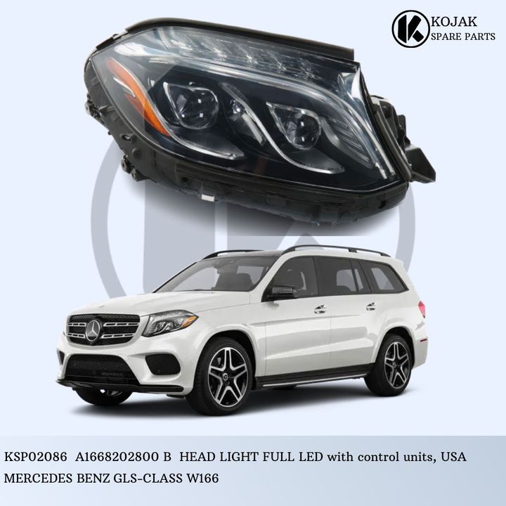 Headlight Left Mercedes-Benz GLS-Class X166 Full LED USA