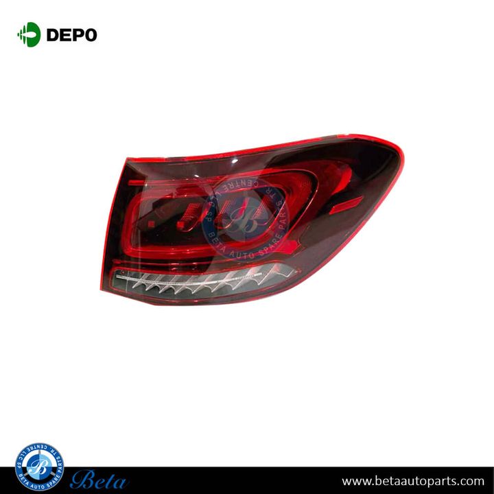 Mercedes GLC-Class W253 (2020-2022), Tail Lamp LED (Right), Depo, 2539069401 / 2539065202