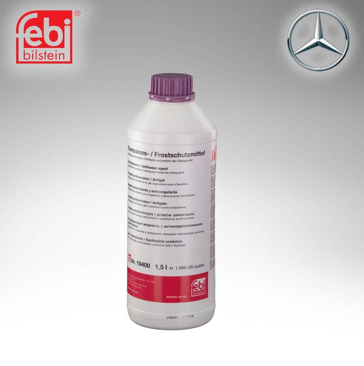 FEBI (FEBI # 19400) ANTIFREEZE COOLT-PURPLE-1.5L G012A8GM1 For Mercedes Benz 0009892825