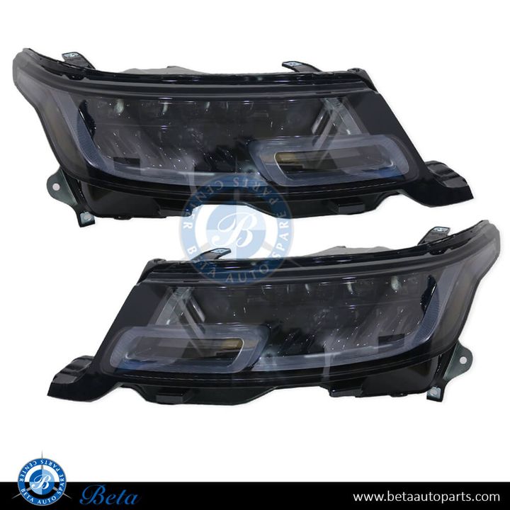 Range Rover Sport (2013-2017), Headlamp Upgrade to 2018 High++ Look (4 Lens), China, LR054713 / LR054705