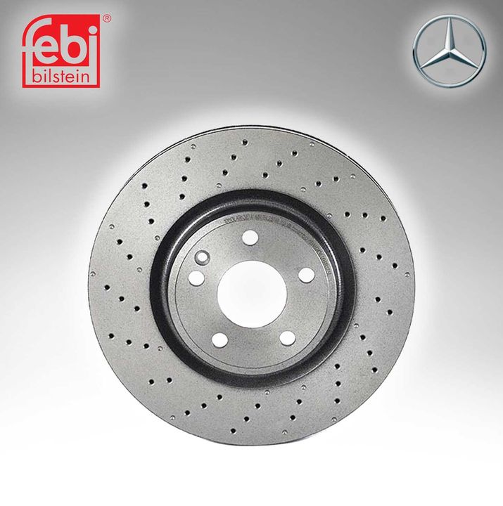 Febi Brake Disc (Febi # 171485) (Febi # 107501) For Mercedes Benz 2464212712