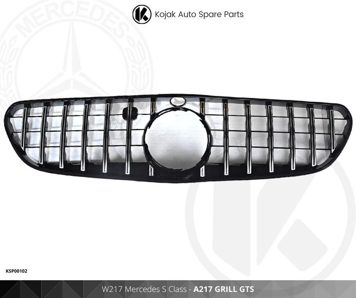 Mercedes S-Class W217 Front Grille GTS Style