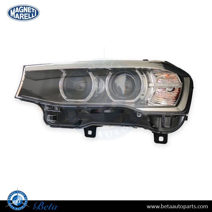 BMW X3 / X4 F25 LCI / F26  (2014-2018), Headlamp Xenon (Left), Magneti Marelli, 63117401131