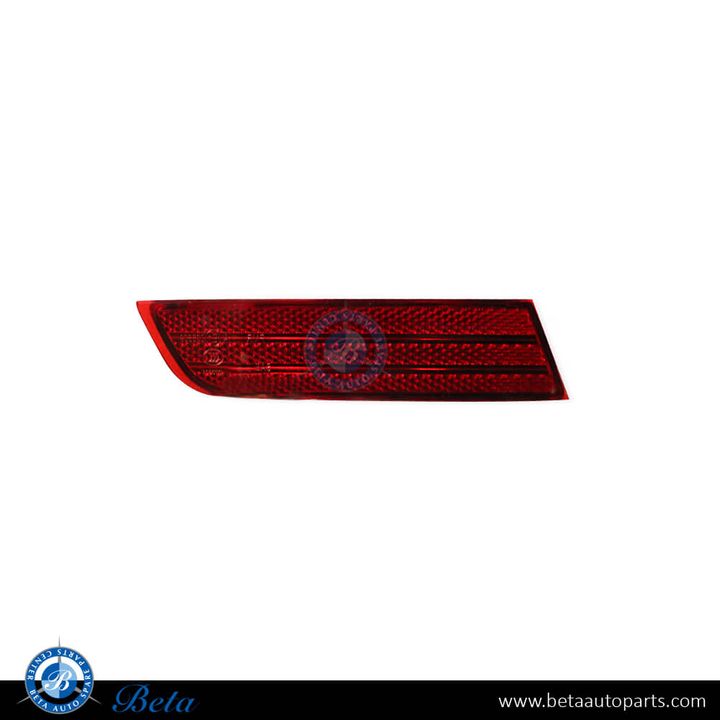 Volkswagen Touareg (2015-2017), Rear Bumper Reflector - Small (Right), China, 7P6945106G