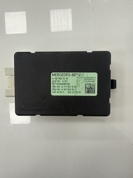 Mercedes-Benz W167 GLE GLS Sunroof Control Module