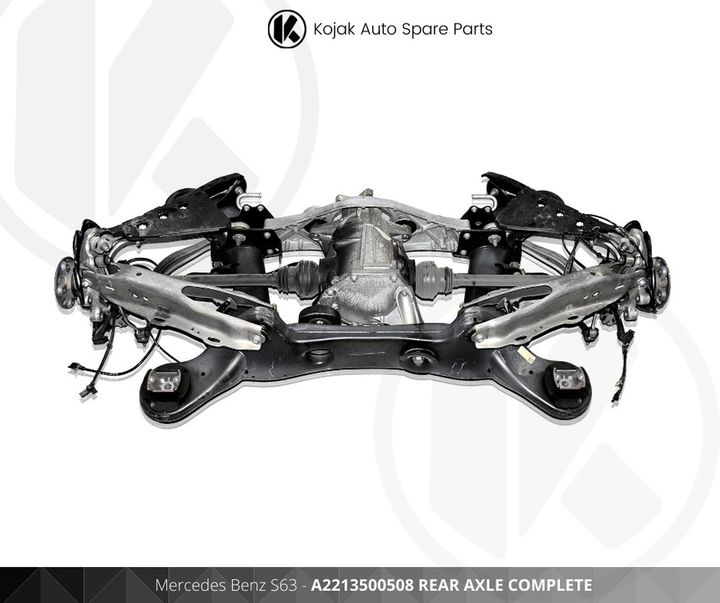 Mercedes Benz S63 Rear Axle Complete
