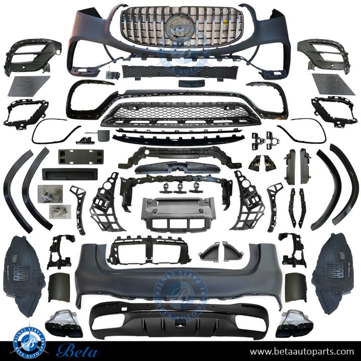 Mercedes GLS-Class X167 (2020-Up), Body Kit AMG GLS63 Look Black, China, 1678851A06