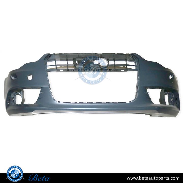 Audi A6 (2011-2014), Front Bumper with PDC with Washer, China, 4G0807065AGRU