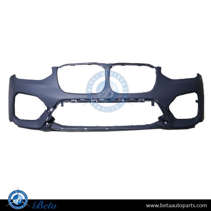 BMW X3 G01 (2018-2021), Front Bumper without PDC (Luxury Line), China, 51117488287