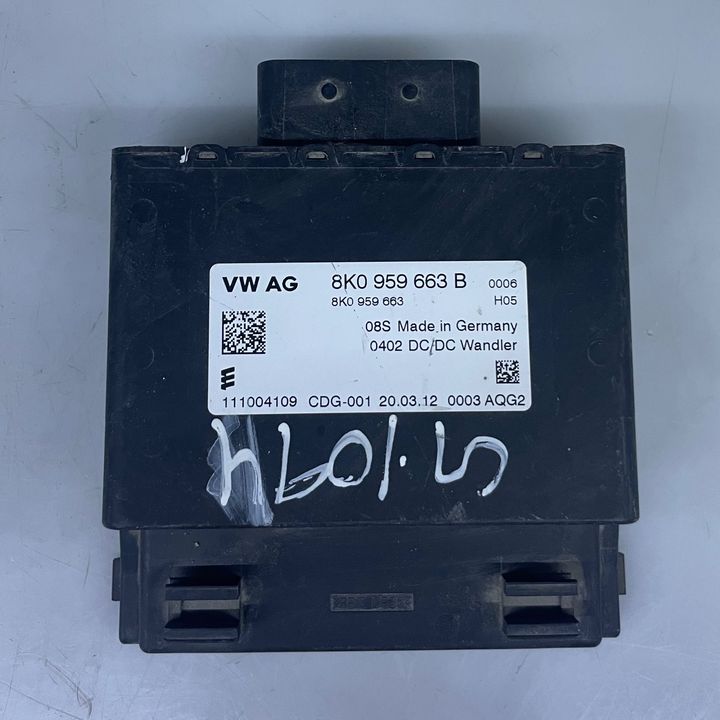 Voltage Converter Control Module - 2013 Audi A4