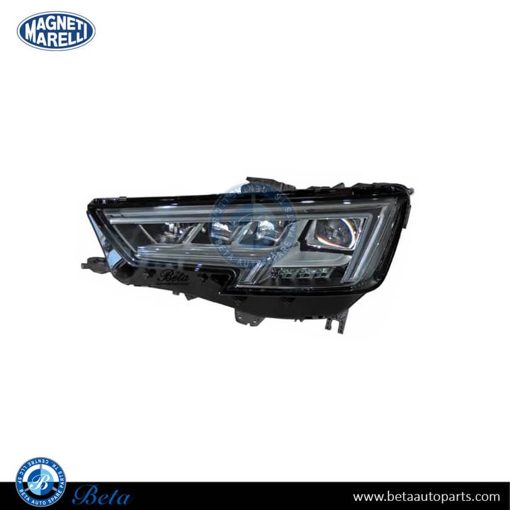 Audi A4 (2016-2019), Headlamp Matrix LED (Left), Magneti Marelli, 8W0941783