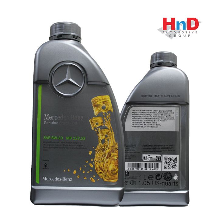 ENGINE OIL MERCEDES-BENZ 000989320911ABDW