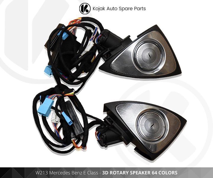 Mercedes-Benz E-Class W213 3D Rotary Speakers