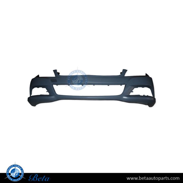 Mercedes C-Class W204 (2011-2014), Front Bumper without PDC / Washer with Moulding / PMB 4 Avantage/Elegance, Taiwan, 2048806147