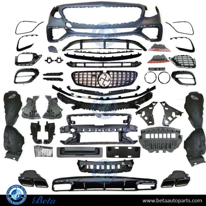 Mercedes S-Class Coupe C217 (2014-2020), Body Kit Upgrade to S63 Look, China