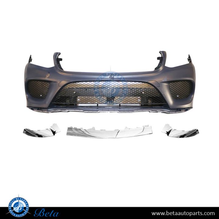 Mercedes GLS-Class X166 (2016-2019), Front Bumper Normal AMG with Park Assist, China, 1668851900