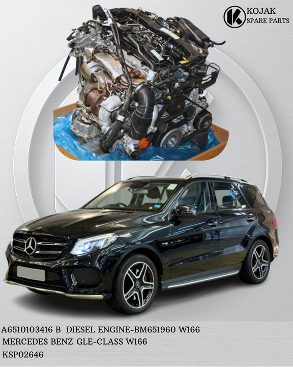 Mercedes-Benz GLE-Class W166 A6510103416 B Diesel Engine