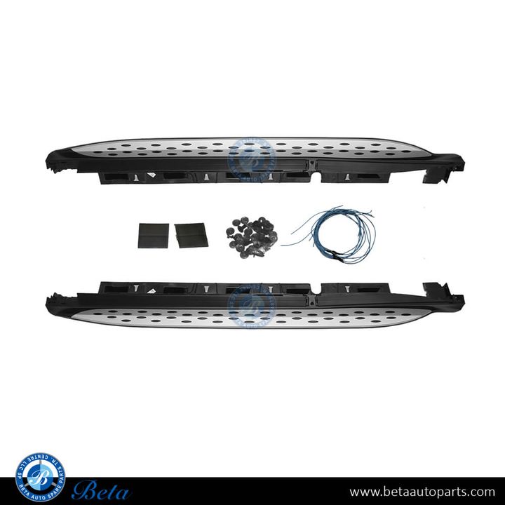 Mercedes GLE-Class Coupe C292 (2015-2018), Side Steps with LED, China, 2926900055 / 2926900155