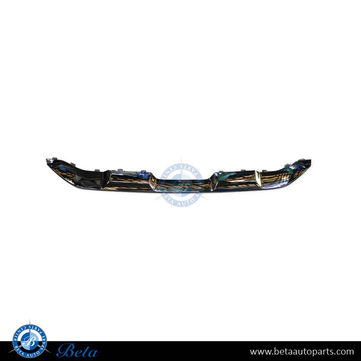 Mercedes GLE-Class W166 (2015-2018), Rear Diffuser Moulding Normal AMG with Night Package (Chrome), China, 1668857600