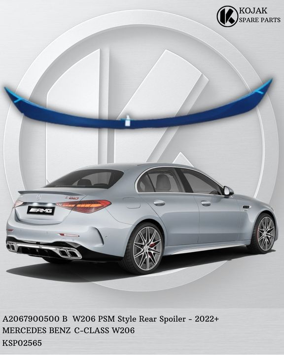 Mercedes-Benz C-Class W206 PSM Style Rear Spoiler