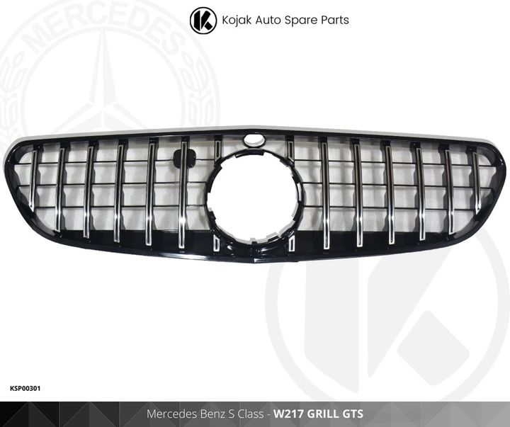 Mercedes-Benz S-Class W217 Panamericana Style Front Grille GTS