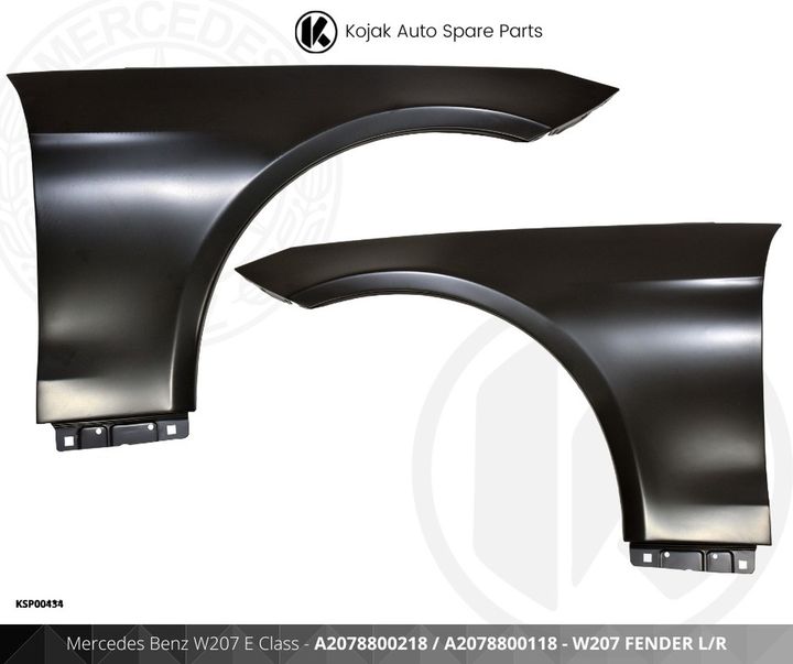 Mercedes Benz W207 E Class Front Fenders L/R