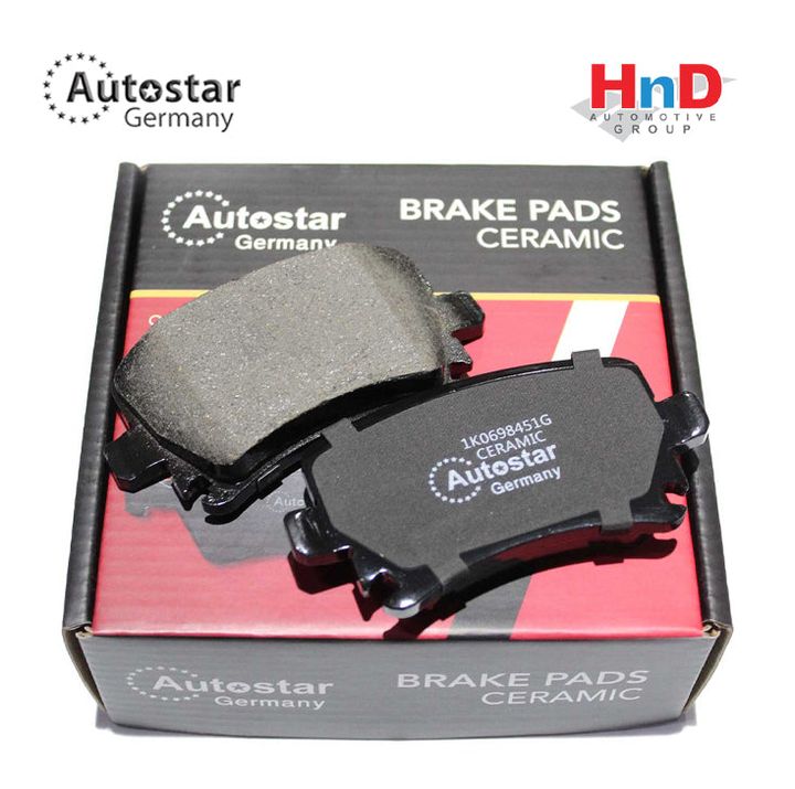 Autostar Germany BRAKE PAD SET For AUDI A3 A4A6 TT Q3, Golf V VI VII Passat B6  1K0698451G